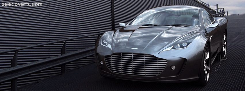 Aston Martin Gauntlet Front Side facebook cover photo hd