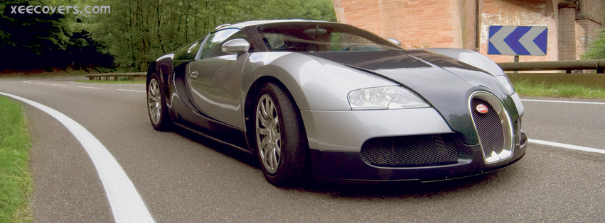 Bugatti Veyron X facebook cover photo hd