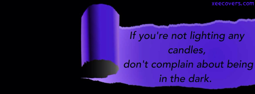Dont Complain In Ur Mistakes FB Cover Photo HD