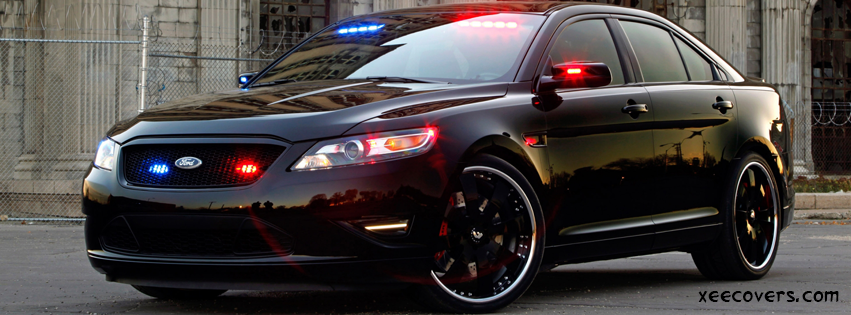 Ford Police Interceptor facebook cover photo hd