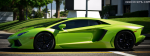 Green Aventador