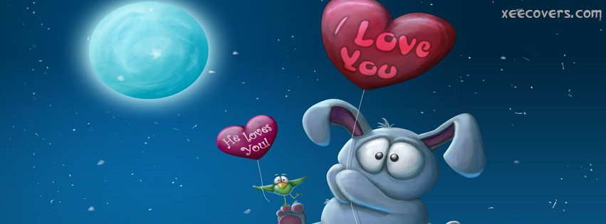 He Loves You facebook cover photo hd
