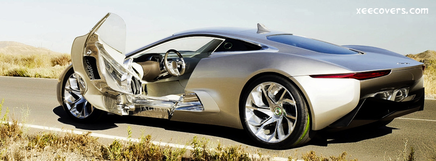 Jaguar CX75 Concept facebook cover photo hd