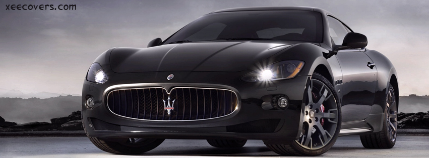 Maserati Granturismo Black FB Cover Photo HD
