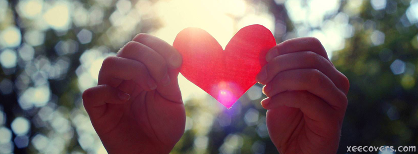 Paper Heart facebook cover photo hd