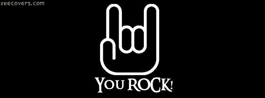 U Rock…! facebook cover photo hd