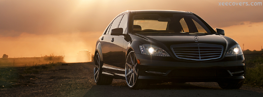 Mercedes On Road facebook cover photo hd