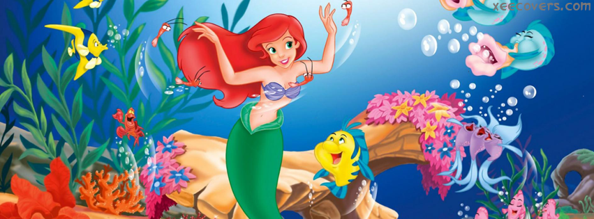 Little Mermaid Disney FB Cover Photo HD